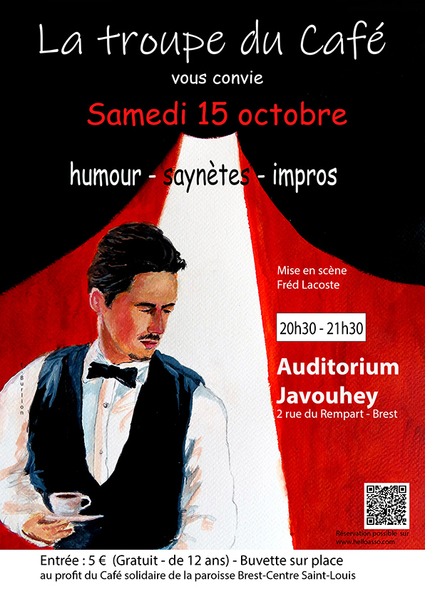 théâtre troupe café 15 octobre