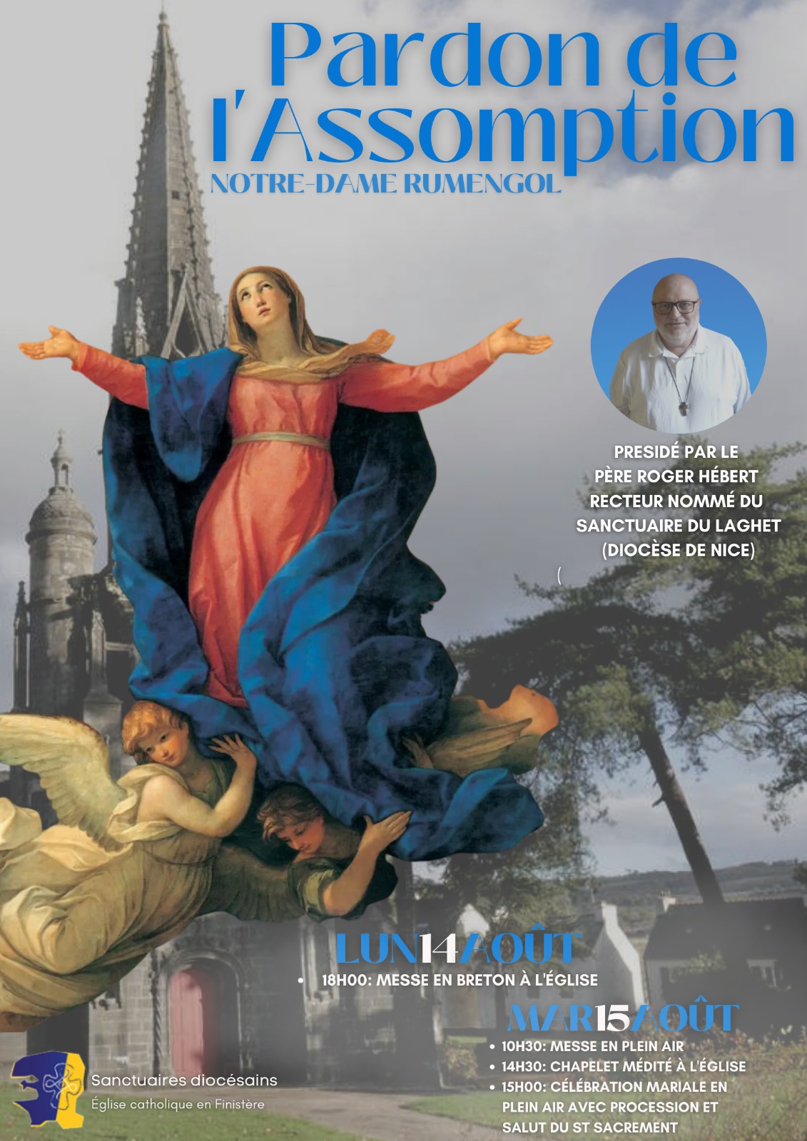 Rumengol, pardon de l'Assomption 2023 Le Diocèse de Quimper et Léon