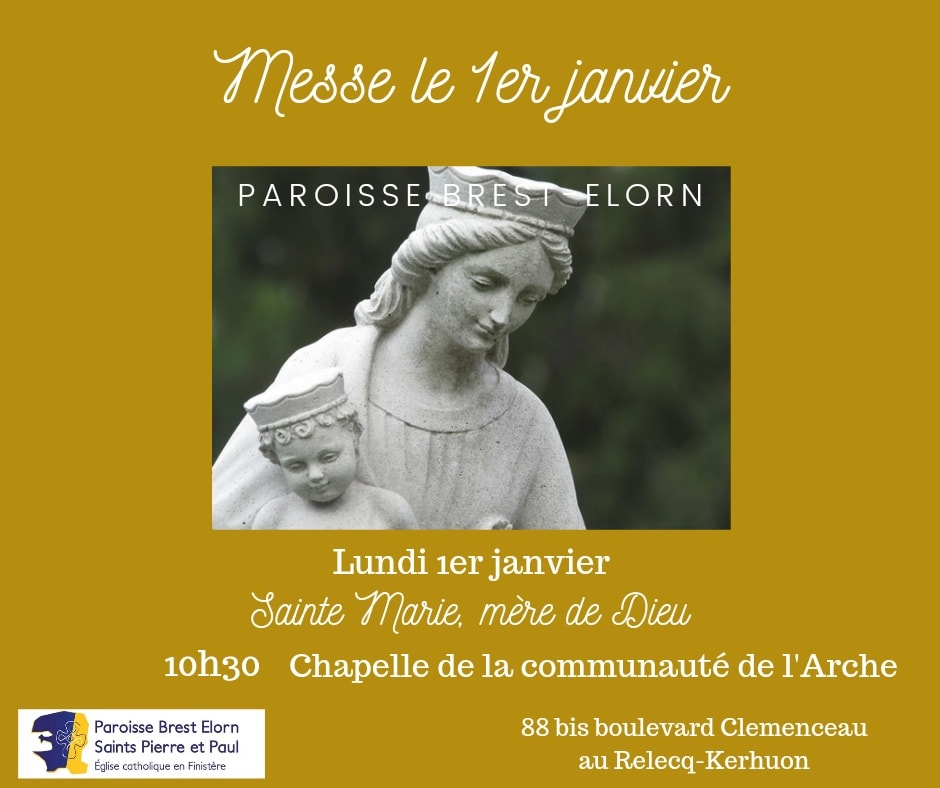 MESSE DU 1er JANVIER Le Diocèse de Quimper et Léon